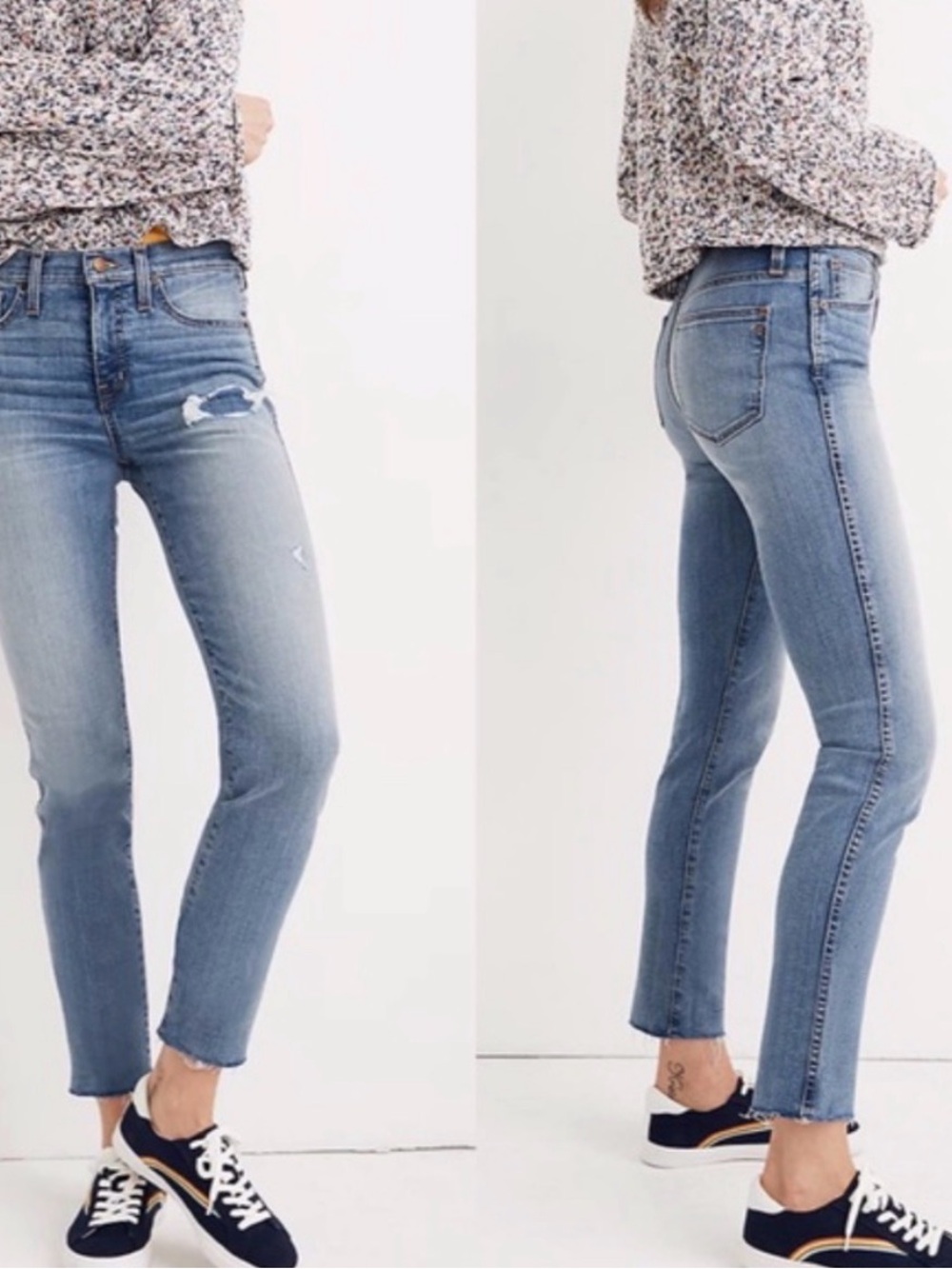 Madewell Stovepipe Jeans in Holburn Wash Sz 26P